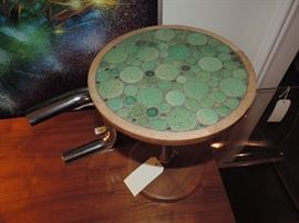 Detail of Gordon Martz GREEN TILE TOP