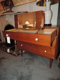 Kipp Stewart Vanity Dresser shown open