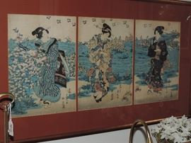 Japanese Vintage Woodblock