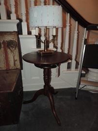 19th century candle stand / side table