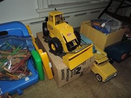 TONKA ITEMS SOME WITH ORIGINAL BOXES