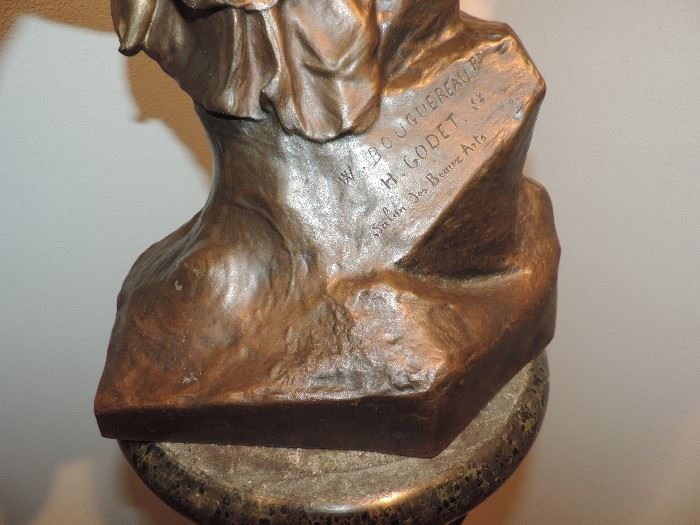 Detail of Godet Bronze