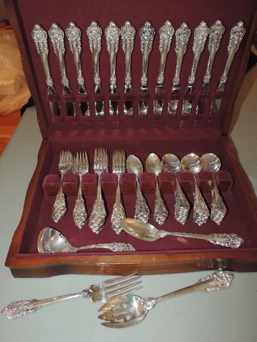 Sterling Flatware GRAND BAROQUE Sold as a SET