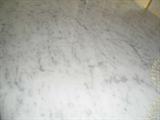 close up of marble on bedroom set