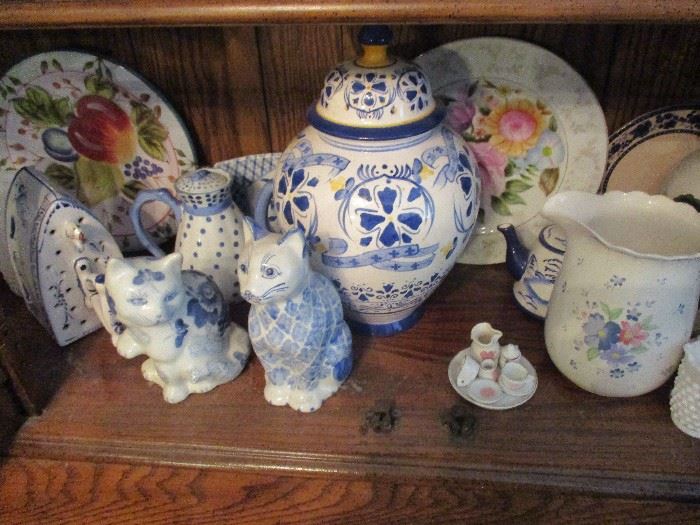 Part of the blue & white collection