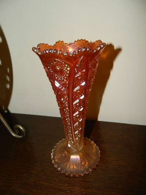 Believe To be Fenton Carnival Glass Vase