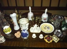 Blue Egg, Plates, Salt Sets