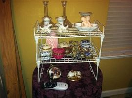 Candle Holders, Figurines