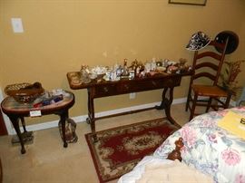 Notice The Ladder Back Chairs, In Great Shape