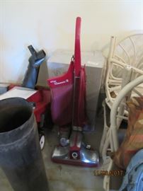 Trusty Kirby vacuum, no need to go to the gym after using this