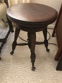 Claw and Ball Stool - Great Condition