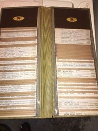 Old Business registry with initiation and dues recorder - Rotary? Chamber? - alton - east Alton - Godfrey - woodriver