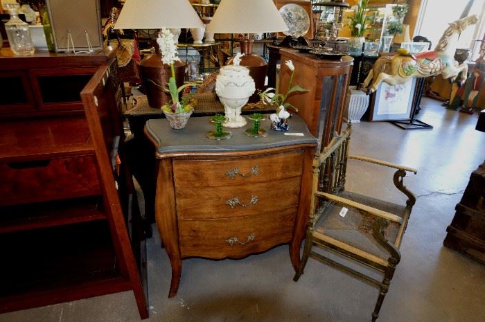 Bombe with Granite Top