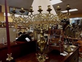 Candelabra Brass Judeic Lion