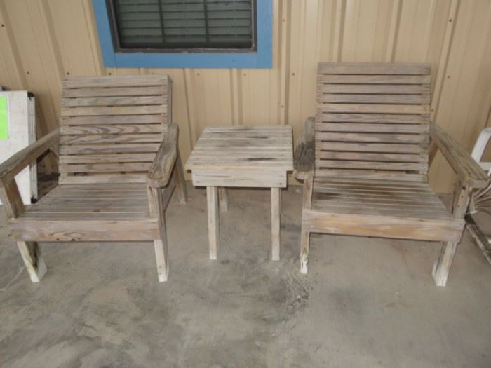 Outdoor Wood Furniture