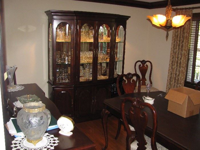 DINING ROOM SET , LIGHT FIXTURE NOT FOR SALE