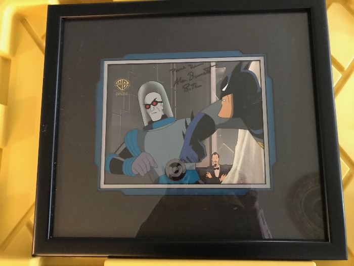 Signed Batman Animation Art