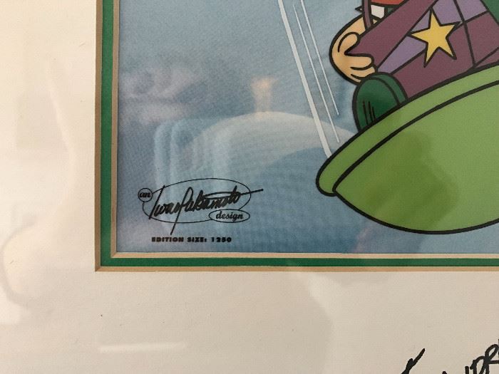 Signed Jetsons Hanna-Barbera Animation Art