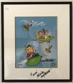 Signed Jetsons  Hanna-Barbera Animation Art