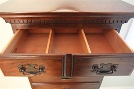 nicely divided drawers for lingerie