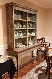 French open china hutch - very special piece, purchased in Chicago - day one price is $1,200