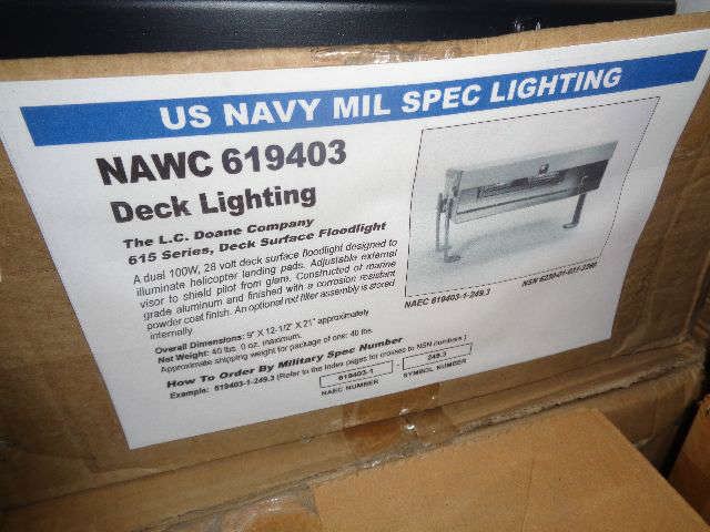 Military Spec Lighting NAWC 619403