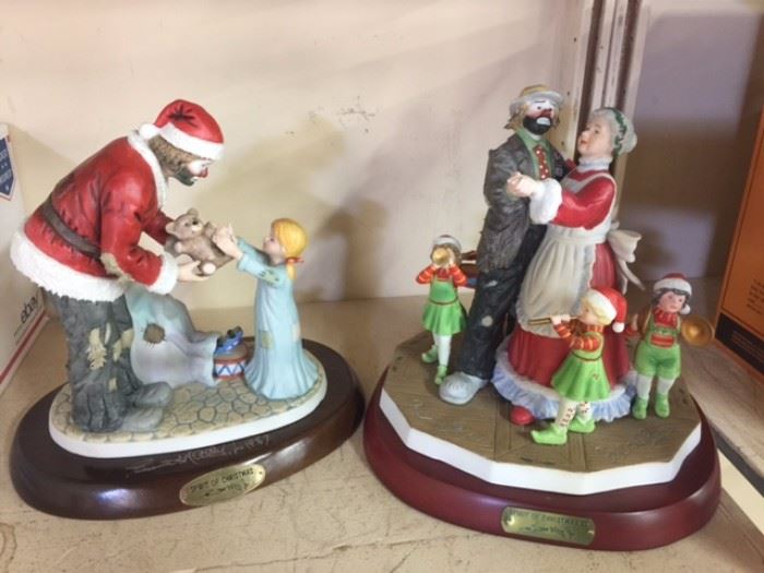 Emmett Kelly Christmas Collection