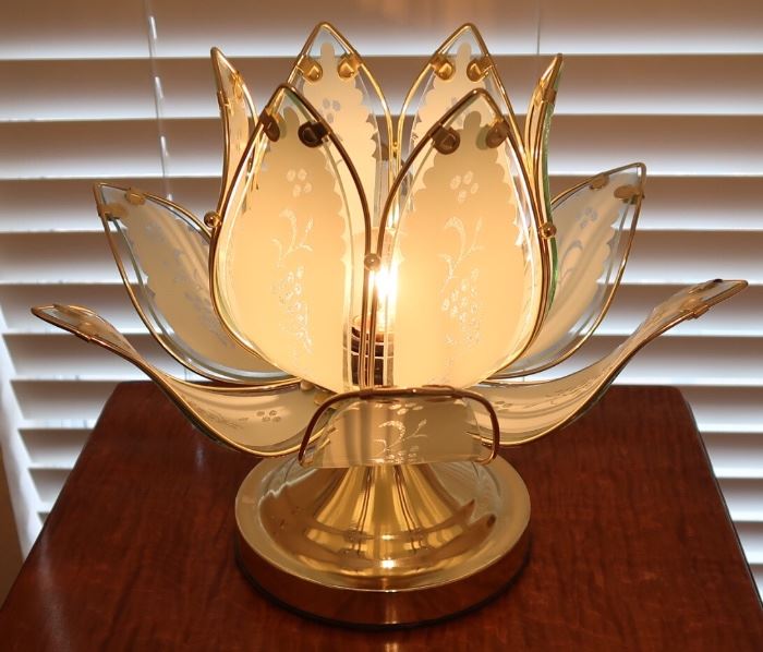 Lotus "Touch" Lamp
