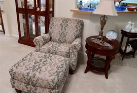 Haverty's Arm Chair & Ottoman - Purchased Aug '16