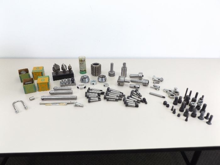 Lot of Misc Tool Holders, Collets, etc.
