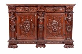 18th19th C.Italian Renaissance Style Credenza