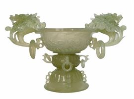 Antique Chinese Baluster Form Vase