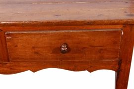 Antique French Bakers Table