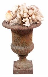 Antique Cast Iron Planter