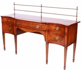 Mahogany Federal Style Sideboard