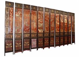 Palace Size Chinese Coromandel Screen