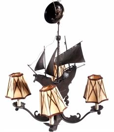 Wrought Iron Chandelier