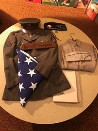 WW2 Uniform sold as one lot