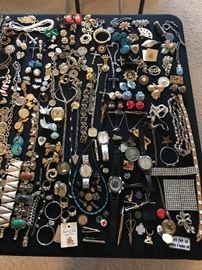 6 foot table FULL of jewelry!