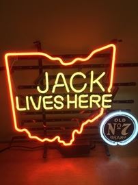 Jack Daniels Neon sign