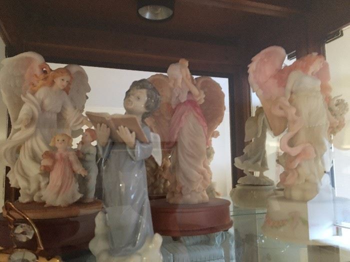 Serefini Angels and one lladro