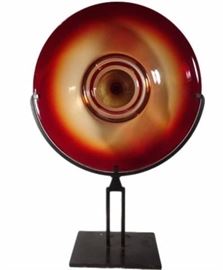 LARGE TOSA MURANO GLASS SCULPTURE