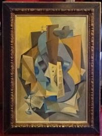 BELA KADAR (ATTRIB) OIL ON CANVAS PAINTING