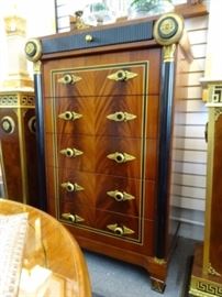 VERSACE STYLE NEOCLASSICAL 6 DRAWER CHEST