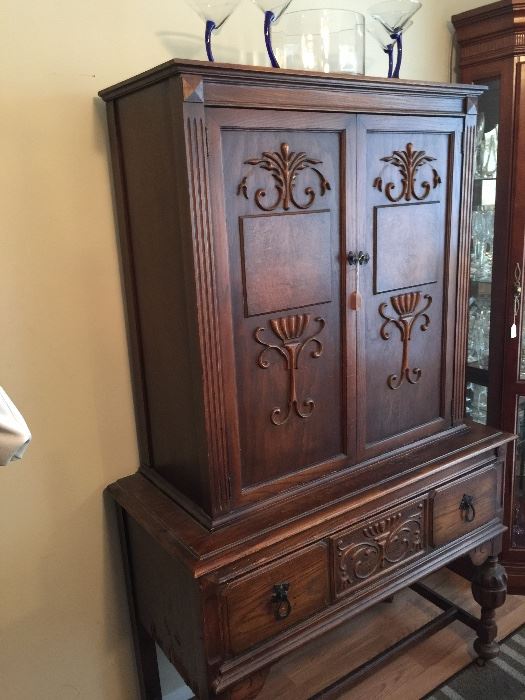 China cabinet.  Part of set.