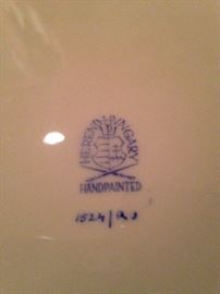 Hugarian handpainted Herend china