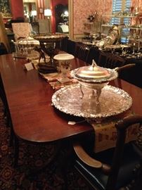 1920's American-made dining table (from the Grand Rapids Bookcase & Chair Company)