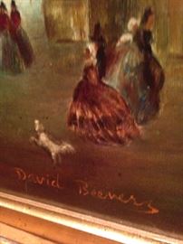 A David Beavers framed creation