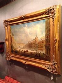 A David Beavers beautifully framed oil