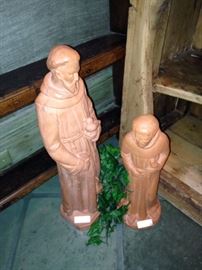 St. Francis statues